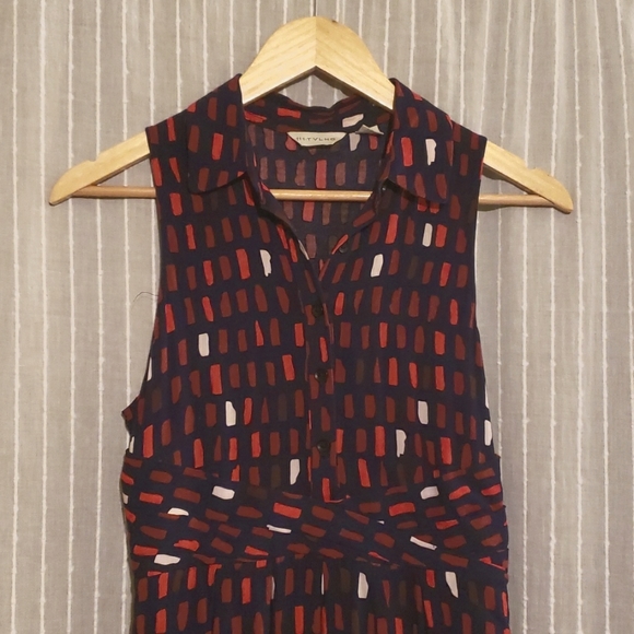 50% OFF THE LISTED PRICE - 11 1 TYLHO blue/red dress - Picture 1 of 6